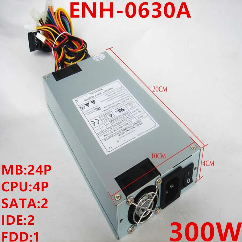 FLEX 향상오리지널 PSU 소형 표준 전원공급장치 ENH-0630A 1U 300W 신