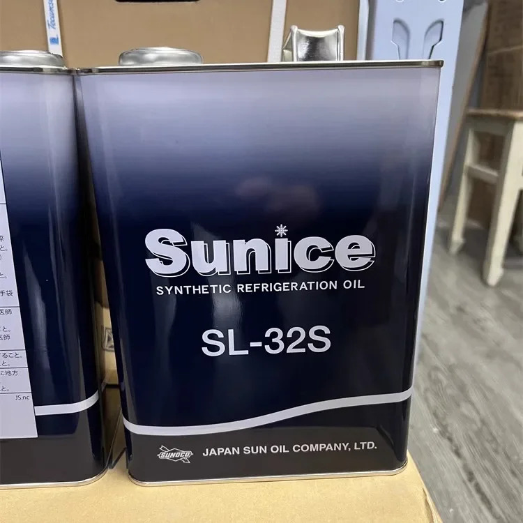 SUNICE SL-32S SUNOCO 오리지널 일본 선 냉동 오일 압축기 윤활유 4L