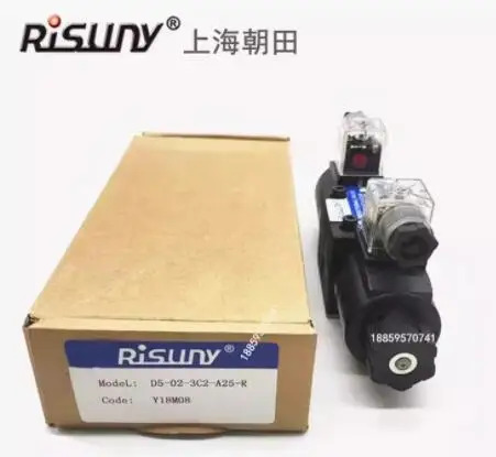 Risuny 솔레노이드 밸브 D5-02-3C2-A25-R D5-02-3C4-D2 D5-02-3C4-A25-10 D5-02-3C4-A25-R D5-02-3C60-D2 D5-02-3