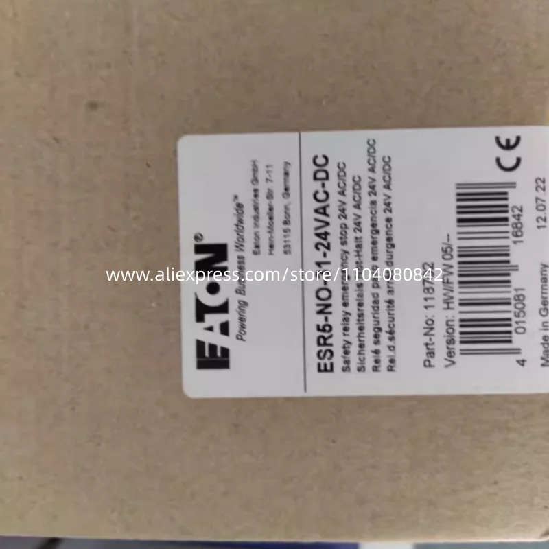 EATON 안전 릴레이 ESR5-NO-31-24VAC-DC 신