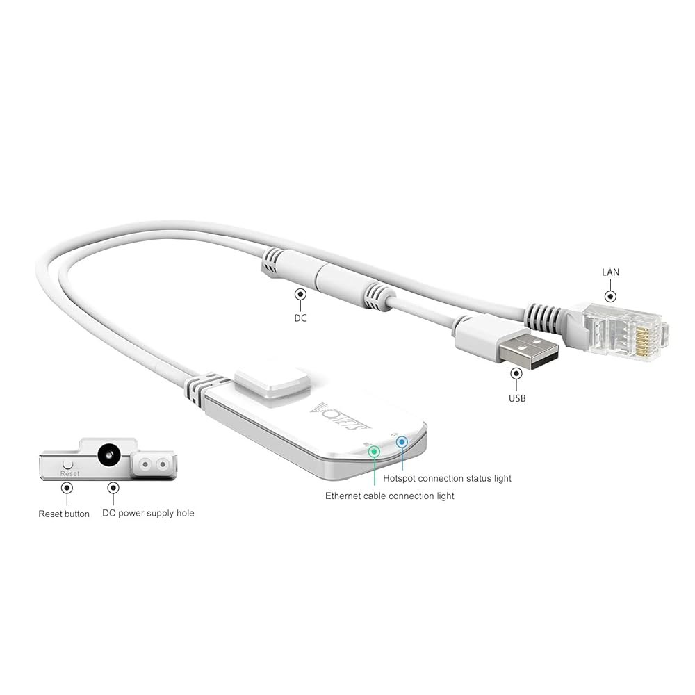 Vonets 미니 Wi-Fi 브릿지 300Mbps 2.4GHz 무선 익스텐더 부스터 제작에 적합 신호 AP 기기 리피터 VAP11N-300 핫스팟 - 상세 이미지 3