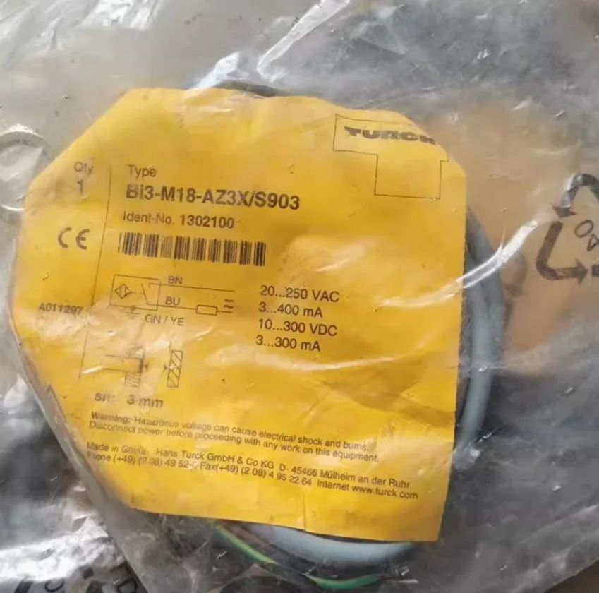 Turck 센서 스위치 BI3-M18-AZ3X/S903