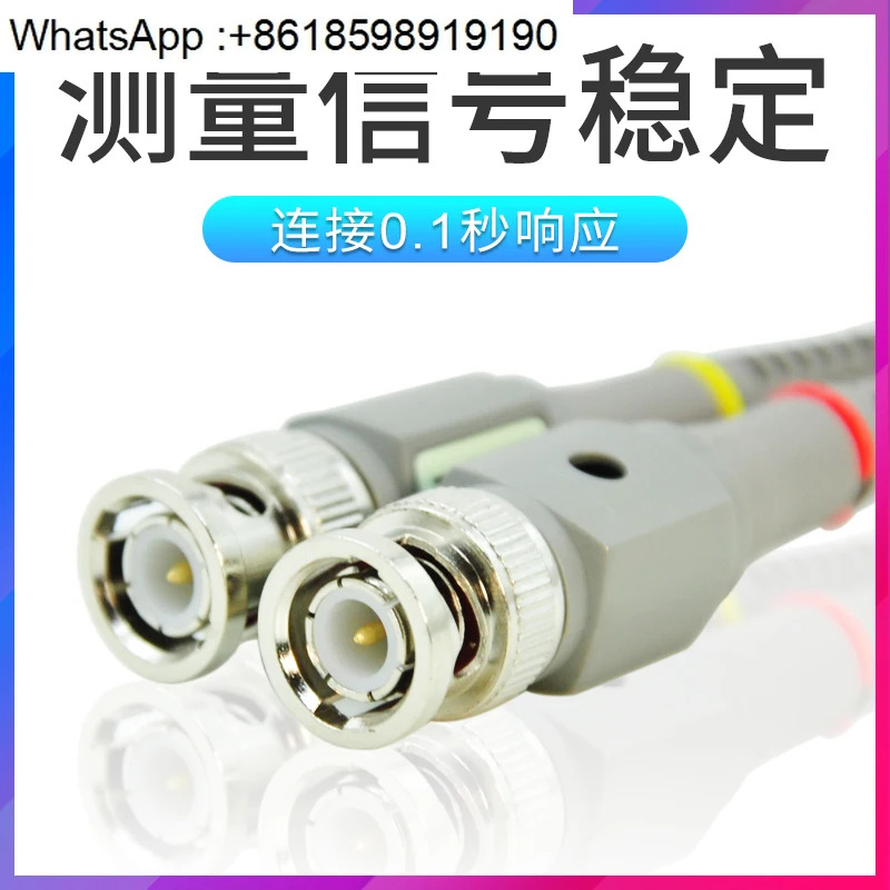 디지털 아날로그 오실로스코프 프로브 20M40M60M100MHz 범펜 X10 액세서리