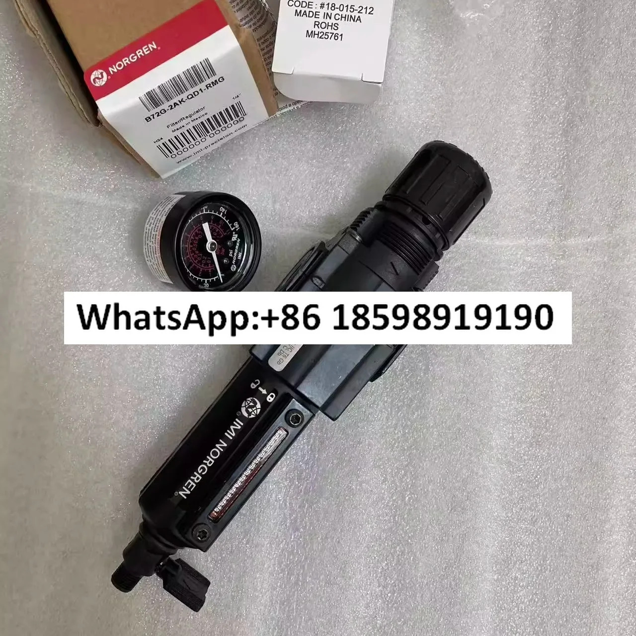 B72G 2AK QD1 RMG 필터 감압밸브 1/4 PTF 나사