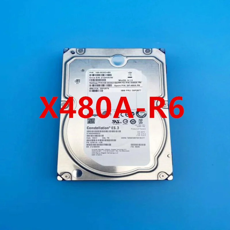 NETAPP 하드 4TB SATA 3.5 인치 7200RPM 128MB 서버 HDD X480A-R6 SP-X480A-R6 35P2877 108-00302 거신