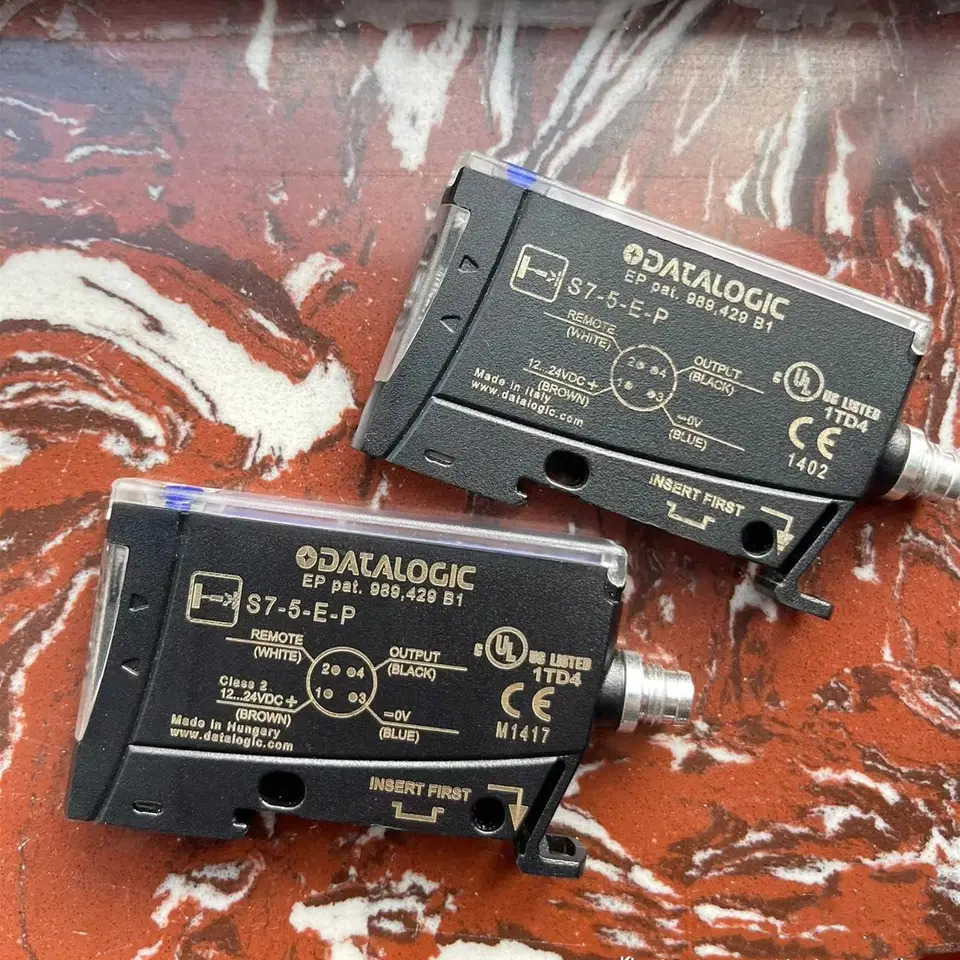 데이터로직 오리지널 S7-5-E-P 적색 LED 광섬유센서 950551030