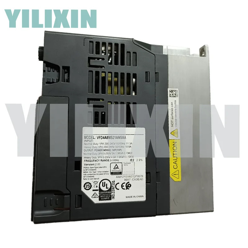VFD4A8MS21ANSAA 750W 220V 주파수 변환기