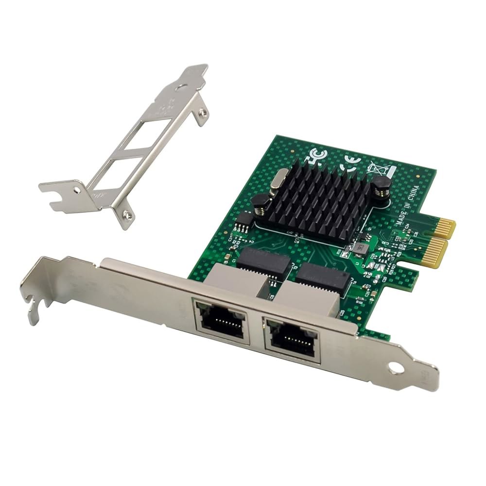 Windows Sever Linux Ubuntu VMware용 NetXtreme BCM5720-2P 칩셋 PCI Express 1000M 네트워크 LAN 카드가 포함된 듀얼 포트 - 상품 이미지