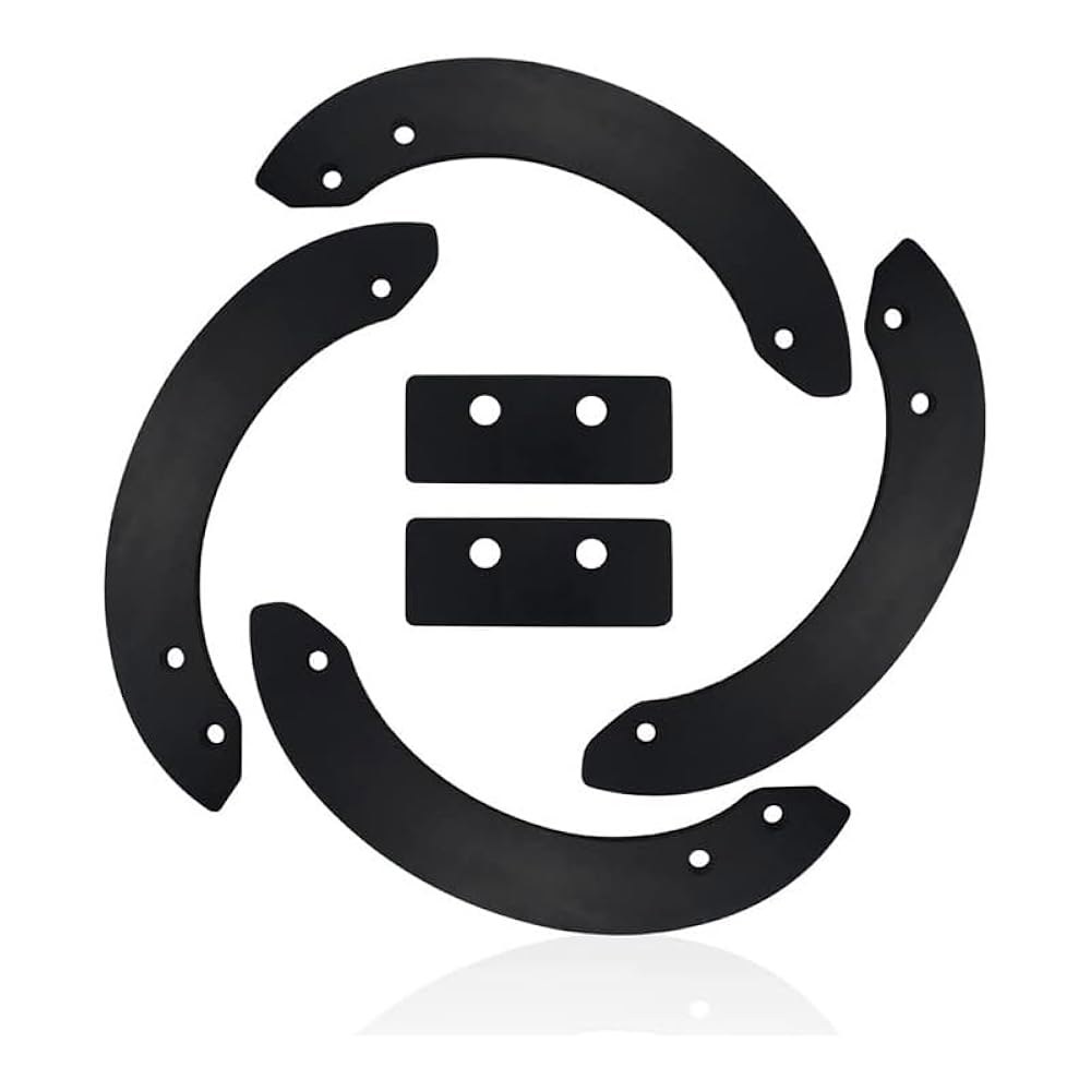 NaningLxh #06720-V10-030 고무 오거 패들 키트 블로어 깎는 스노우 스트링 트랙터 있는 내구성 체인톱, 라이딩 부품 교체 체인톱 트리머 엔진 기계 잔디 HS520 - 상세 이미지 2