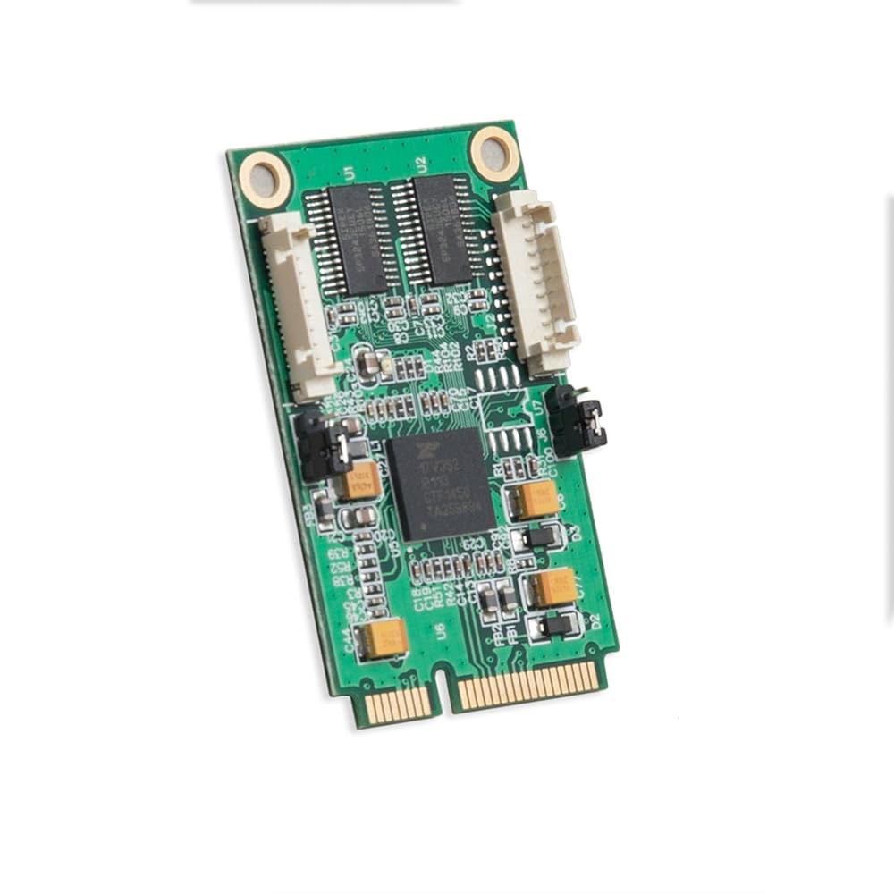 IO Crest SI-MPE15046 2포트 직렬 DB9 컨트롤러 PCIe 미니 카드(RS-232) - 상세 이미지 2