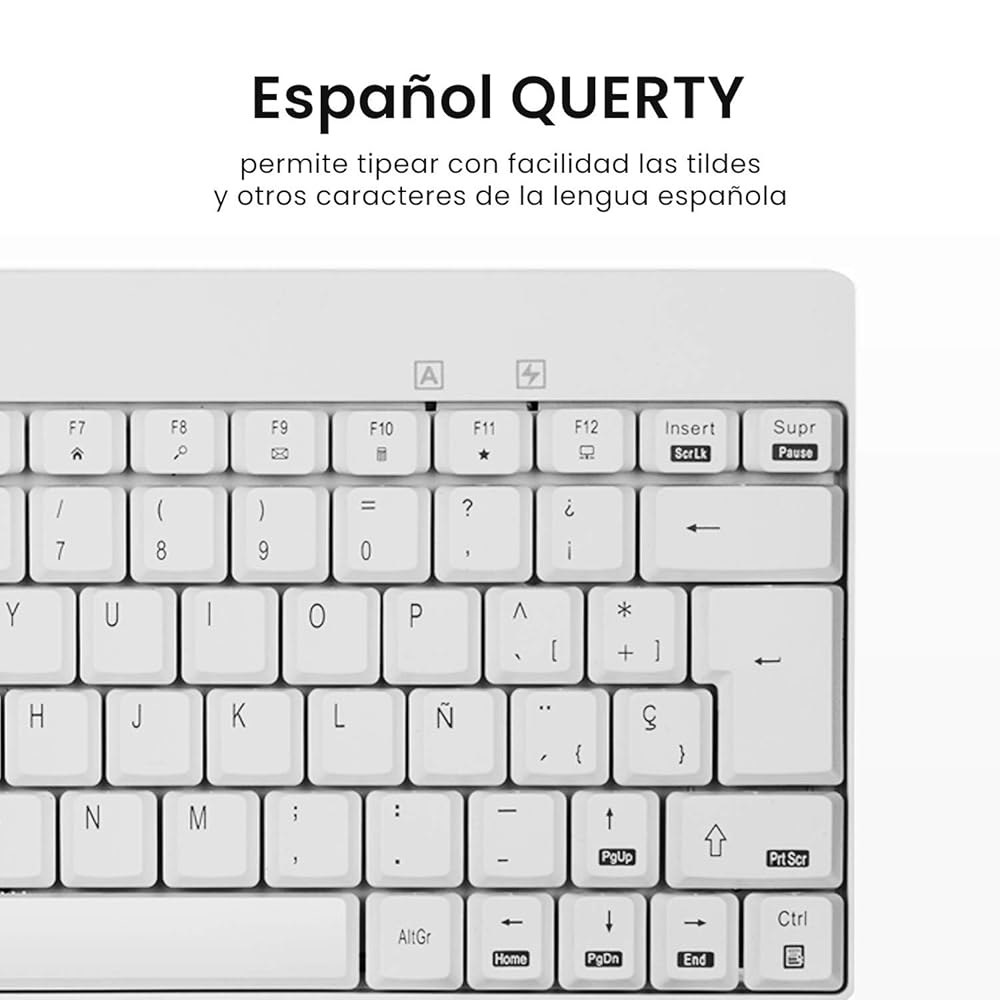 Perixx PERIDUO-712WES 미니 팩 de Teclado 에스파뇰 콤보 블랑코 쿼티 Rat n 컬러 y - Inal mbrico Wired Black - 상세 이미지 2