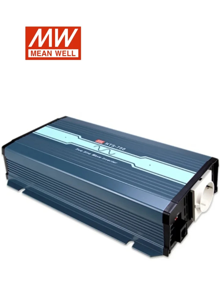 NTS Mingwei 전원공급장치 750W 사인파 US/UN 인버터 112/124/148 12V 24V 48V 110V