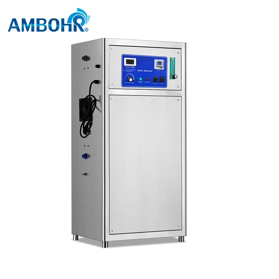 AMBOHR 50G 셀 오존 발생기 공장 폐에어 정수