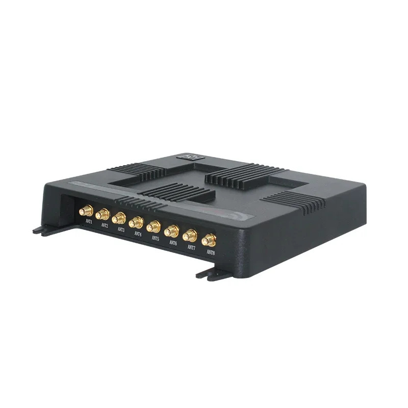 장거리 판독 범위 RFID 시스템 UHF 리더 RS232 RJ45 TCP/IP 통신 8 안테나 포트