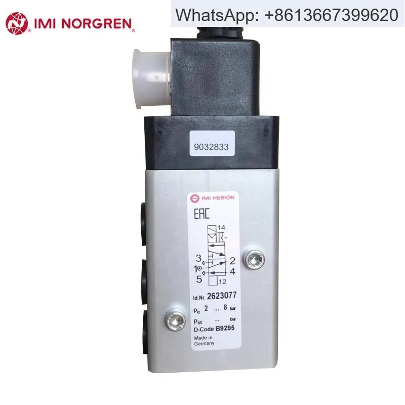 NORG-REN 2623077 HERION 솔레노이드 밸브 2623177 2623079 2623179