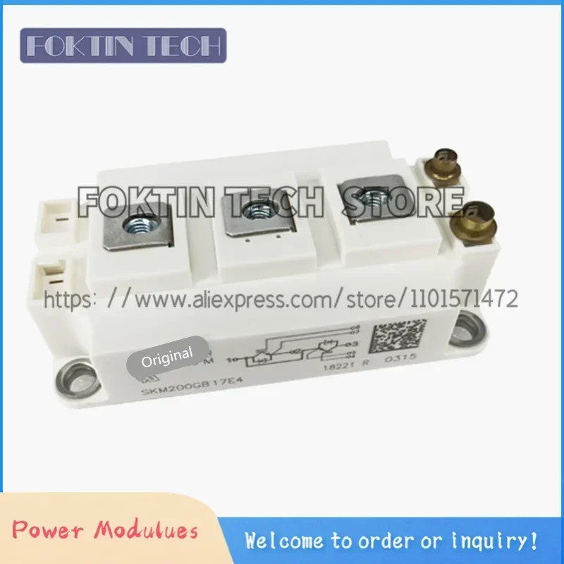 오리지널 IGBT 모듈 SKM150GB17E4GH16 SKM150GB17E4G SKM200GB17E4 SKM150GM호환12T4G 신