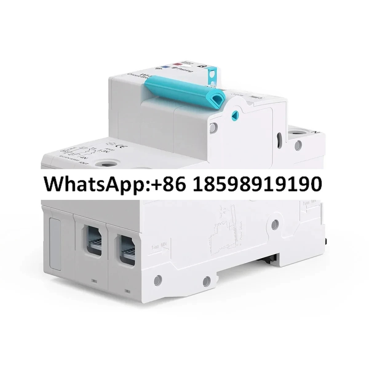 TONGOU API TO QCB2 스마트 회로차단기 Wifi 63a 2극 자동 재폐로 tuya호환 벽 스위치 60a