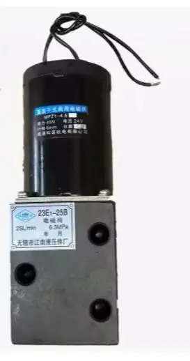 유압 솔레노이드 밸브 23E-10B 23E1-25B 23E-63B 23E-10 23E1-25 23E-63 22E-10B 22E-25B 22E-63B 24E-10B 25E-10B