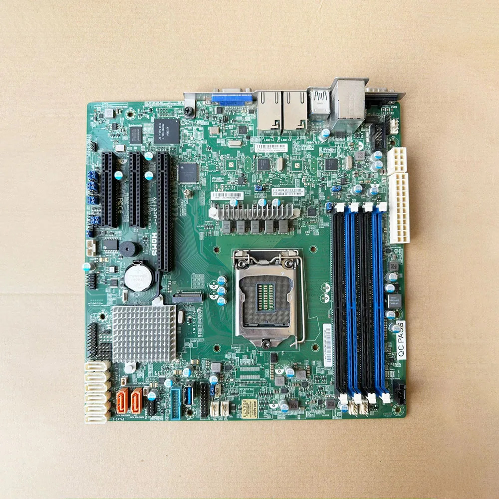 슈퍼마이크로 단일 채널 서버 마더보드X11SSH-F C236 DDR4 LGA1151 듀얼 GbE LAN X11SSH-F