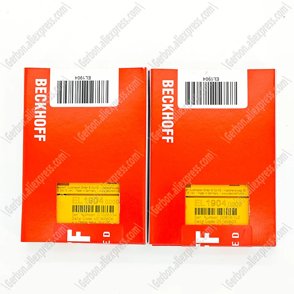 Beckhoff EL1904 EtherCAT 터미널 4 채널 디지털 입력 24 V DC TwAFE 신