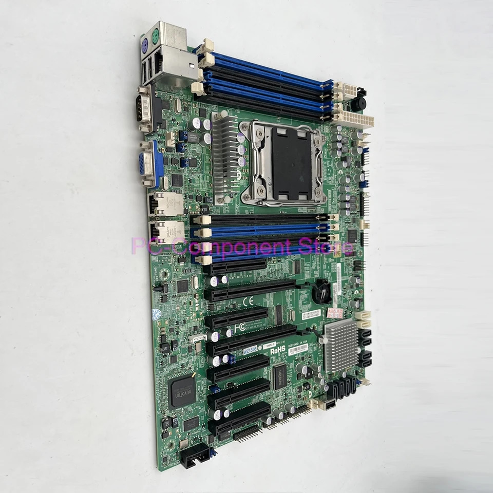 Supermicro 서버 마더보드 LGA2011 E5-2600/1600 V1/V2 군 ECC DDR3 PCI-E 3.0 듀얼 포트 GbE LAN SATA3 IPMI 2.0 X9S