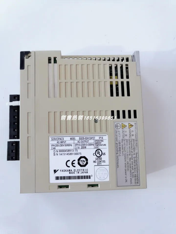 SGDS-02A12AY27 Yaskawa 서보 드라이버 포장