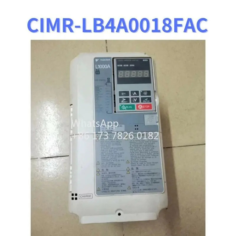 CIMR-LB4A0018FAC 리퍼 L1000A 시리즈 인버터 7.5kW 기능 OK