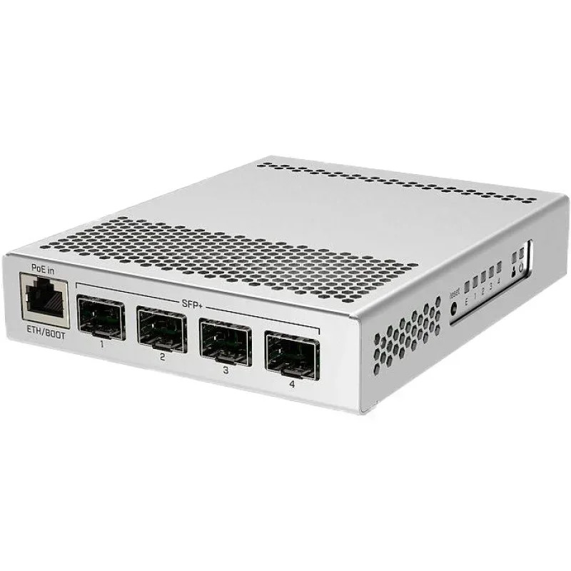 MikroTik CRS305-1G-4SIN SFP 10Gbps 5포트 스마트 스위치 듀얼시스템 RouterOS 또는 SwOS