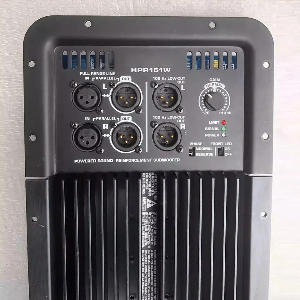 QSC 액티브 서브우퍼 증폭기 보드19x58.5CM hp호환R151W