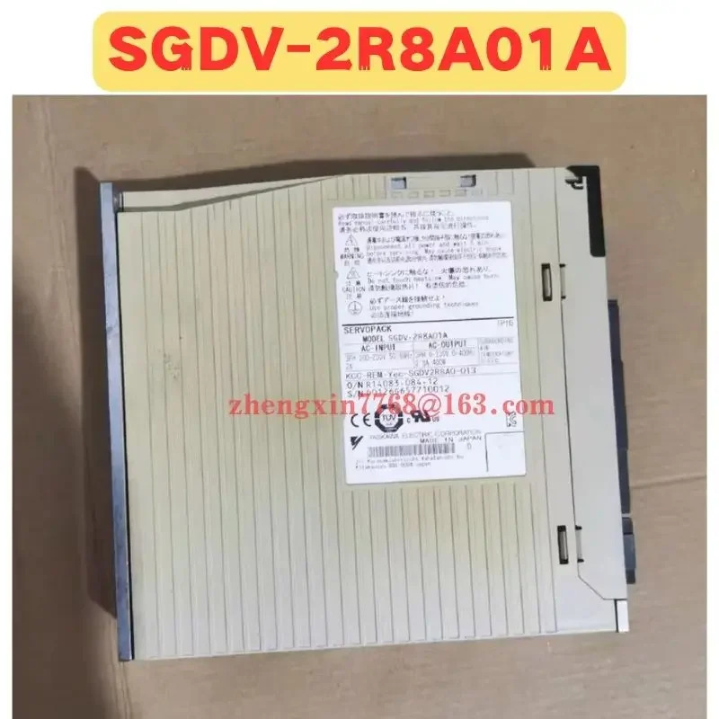 리퍼 서보 드라이브 SGDV-2R8A01A 정상 기능 완료 SGDV 2R8A01A