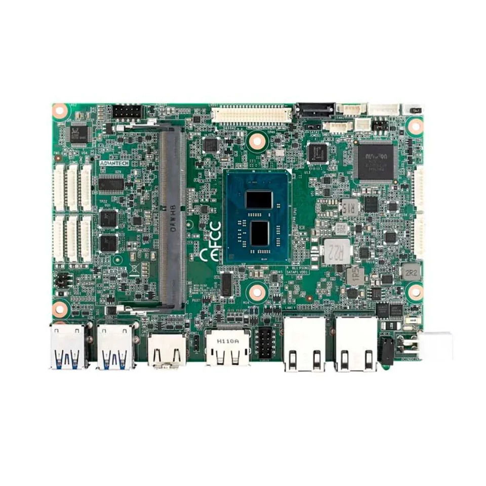 Advantech MIO-5152 8 세대 아톰 시리즈 싱글 채널 DDR4-3200 3.5 인치 산업임베디드 보드 컴퓨터