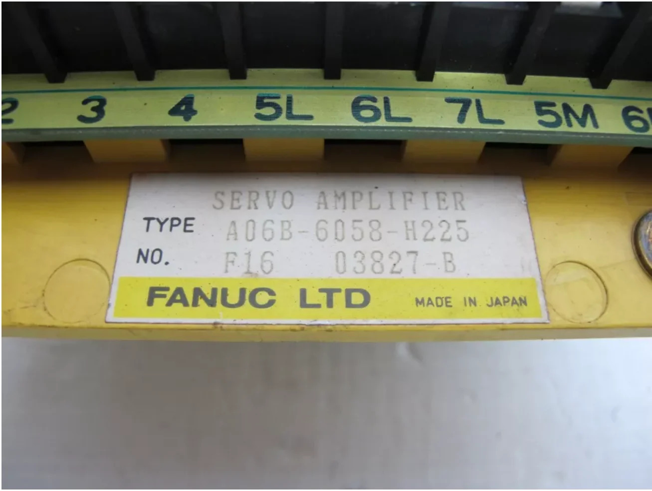 A06B-6058-H225 Fanuc 서보 드라이브 모듈 리퍼 OK A06B 6058 H225