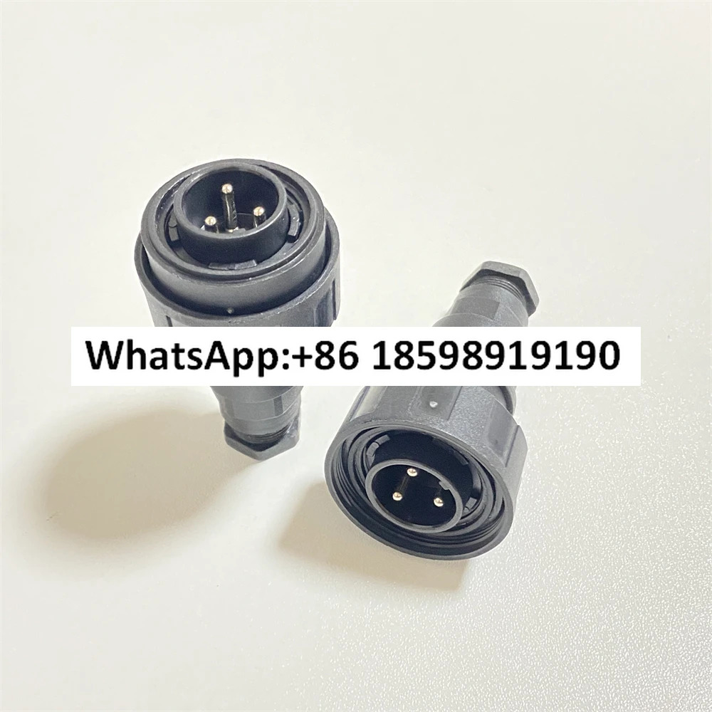 PX0731 P 원형 커넥터 3P 수 IP68 방수 케이블 플매트 카펫 러그 나사식 배선