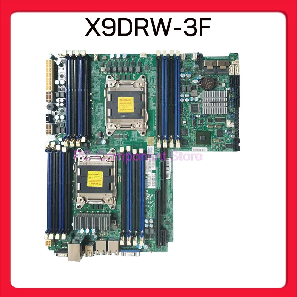 SuperMicro X9DRW-3F 듀얼 채널 E5-2600 서버 마더보드 LGA2011