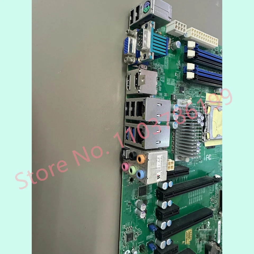 슈퍼마이크로 산업컴퓨터 마더보드1155 핀 X9SAE-V REV1.01A