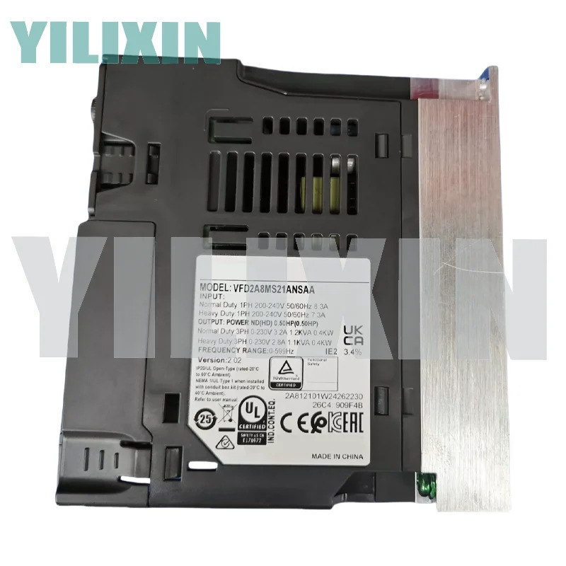 VFD2A8MS21ANSAA 400W 220V 주파수 변환기