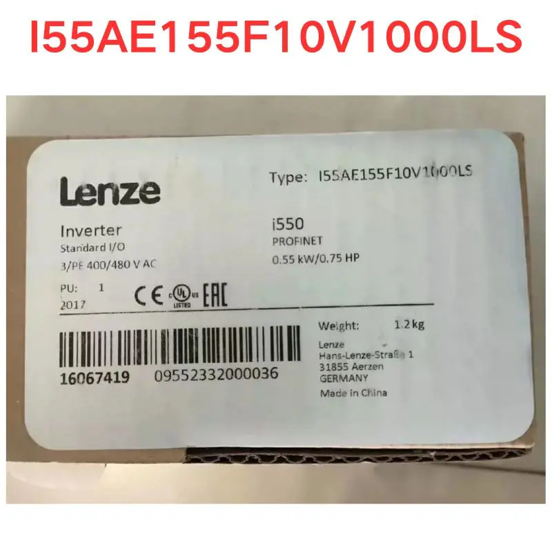 오리지널 I55AE155F10V1000LS 주파수 변환기