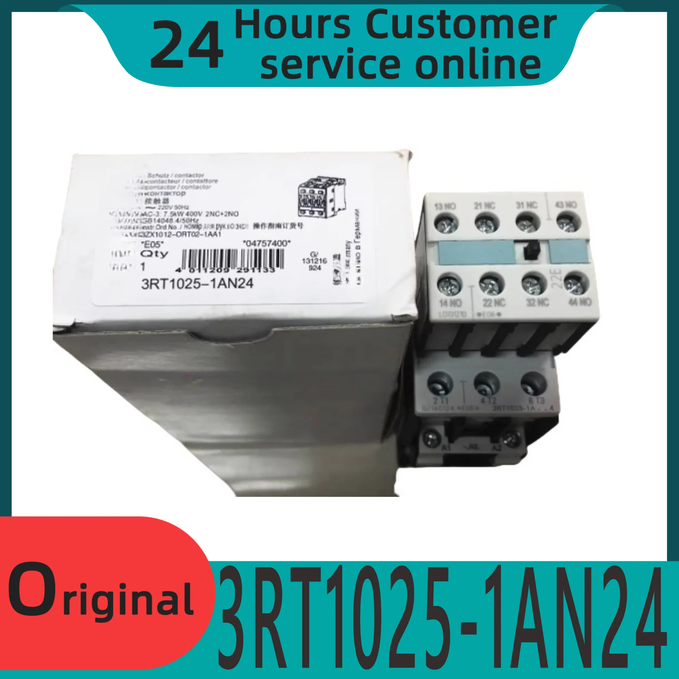 오리지널 접촉기 목록 3ZX1012-ORT02-1AA1 3RT1025-1AN24