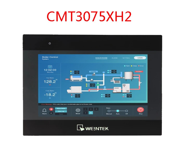 Weintek WEINVIEW CMT3075XH2 HMI 터치 스크린 인터페이스 PLC 신
