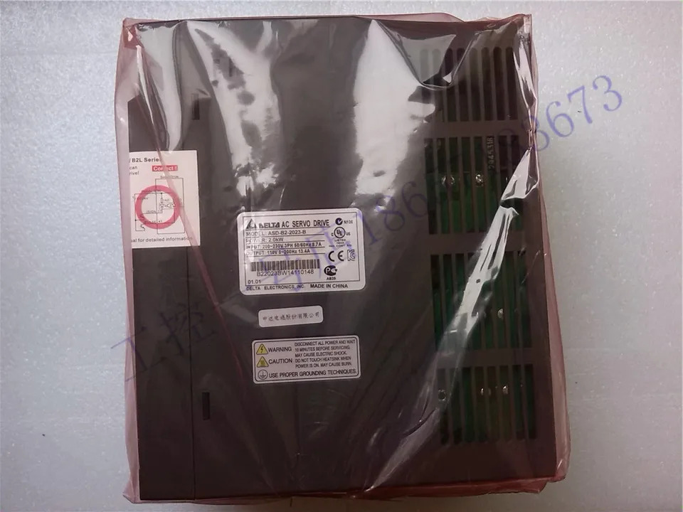 브레이크 서보모터 세트 델타 2KW ECMA-C21020SS ASD-B2--B