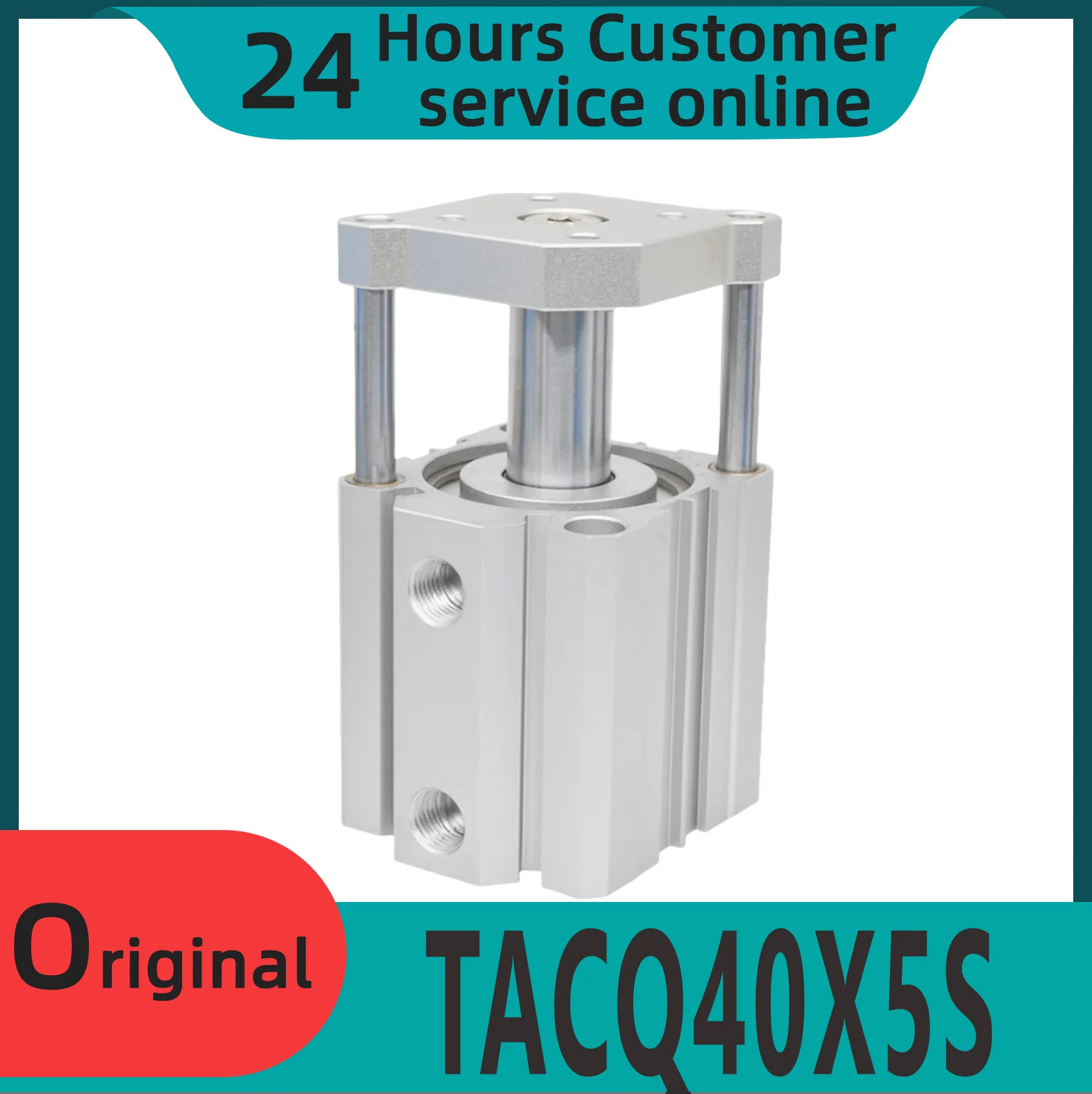 가이드 로드 실린더 TACQ40X5S TACQ40X10S TACQ40X15S TACQ40X20S TACQ40X25S 신