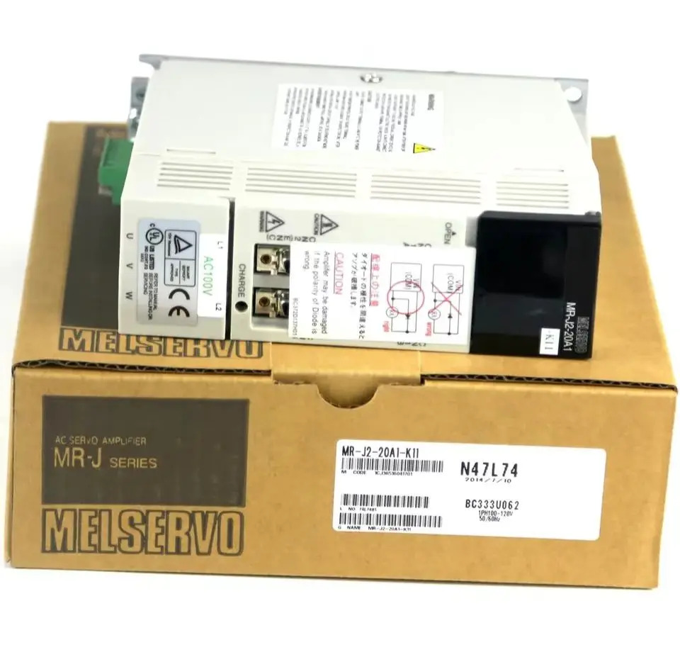 새 MR-J2-20A1-K11 PLC 서보 드라이브 12개월 MR J2 20A1 K11