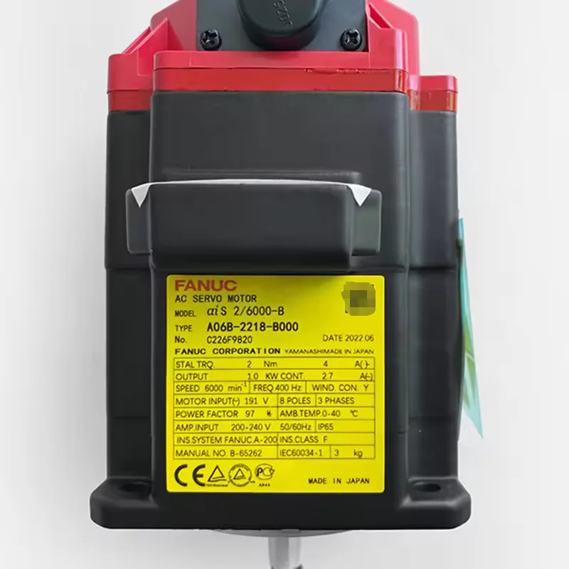 A06B-2218-B000 Fanuc 서보모터 리퍼 완료 Ok A06B 2218 B000
