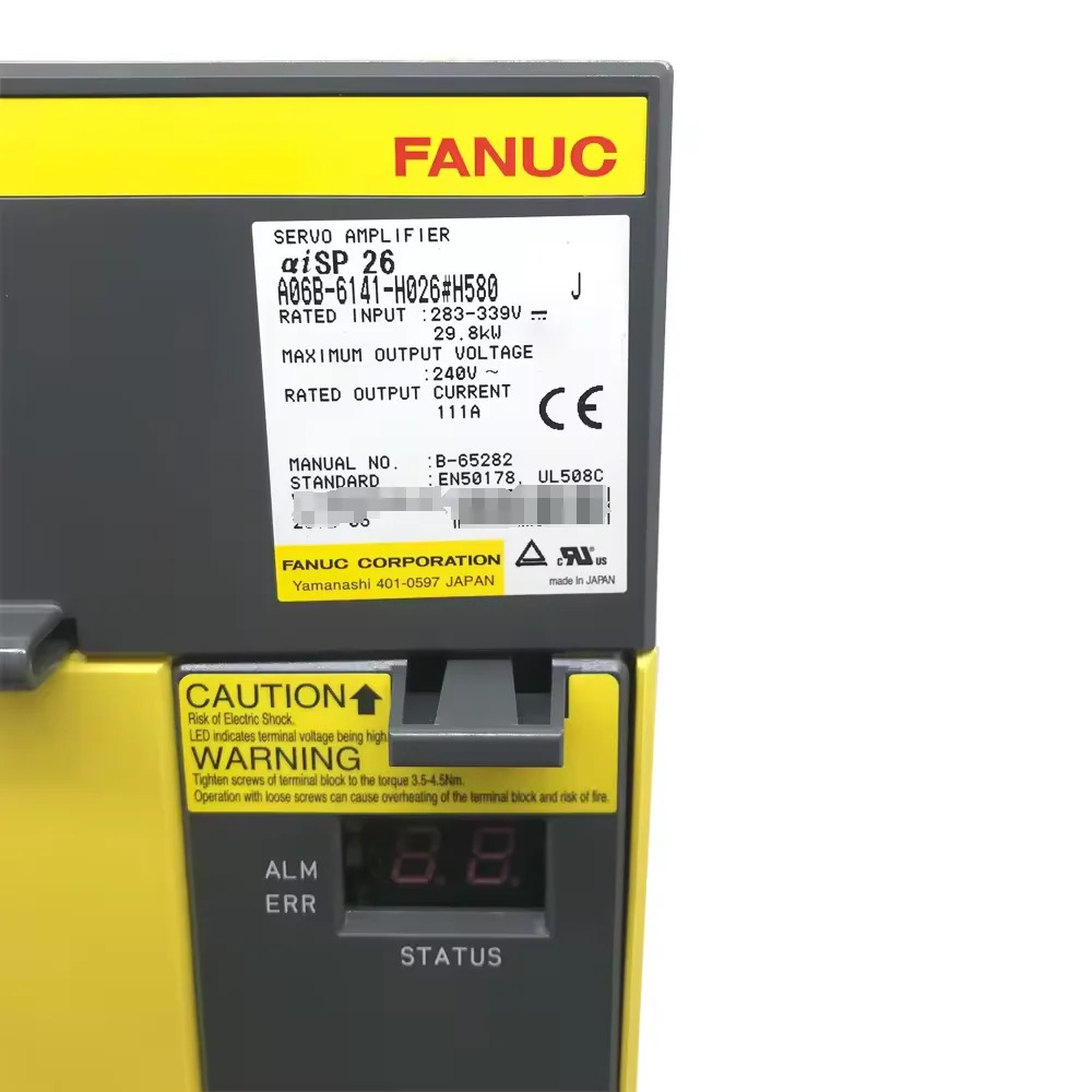 A06B-6141-H026 Fanuc 서보 드라이브 모듈 리퍼 OK A06B 6141 H026