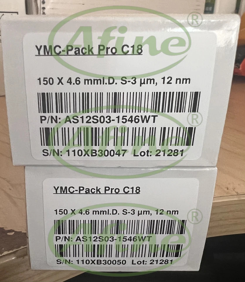 AFINE Agilent YMC 럼 AS12S03-1546WT 팩 PRO C18 150 mm X 46mm 3 UM