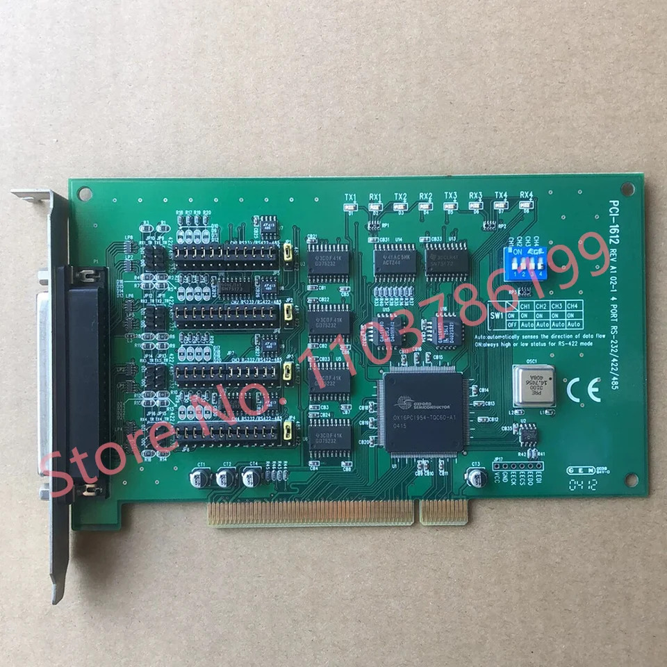 Advantech 통신 카드 PCI-1612 Rev.A1 RS-232/422/485 4 포트