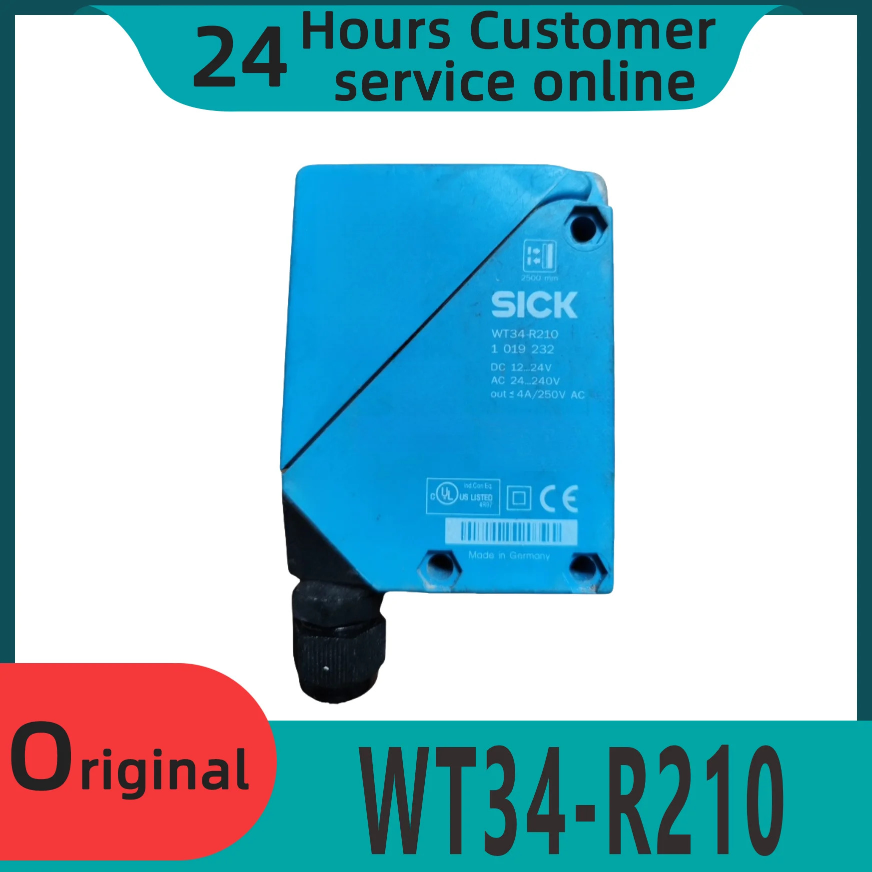 오리지널 광전스위치 센서 WT34-R210 WT34-V220 WT34-B410 신