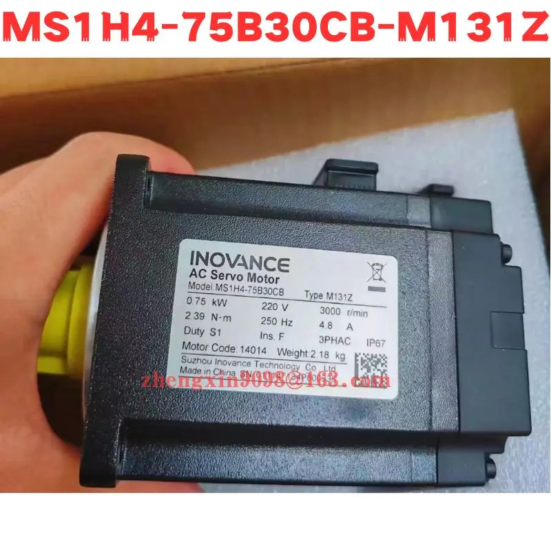 오리지널 MS1H4-75B30CB-M131Z MS1H4 75B30CB M131Z 서보모터