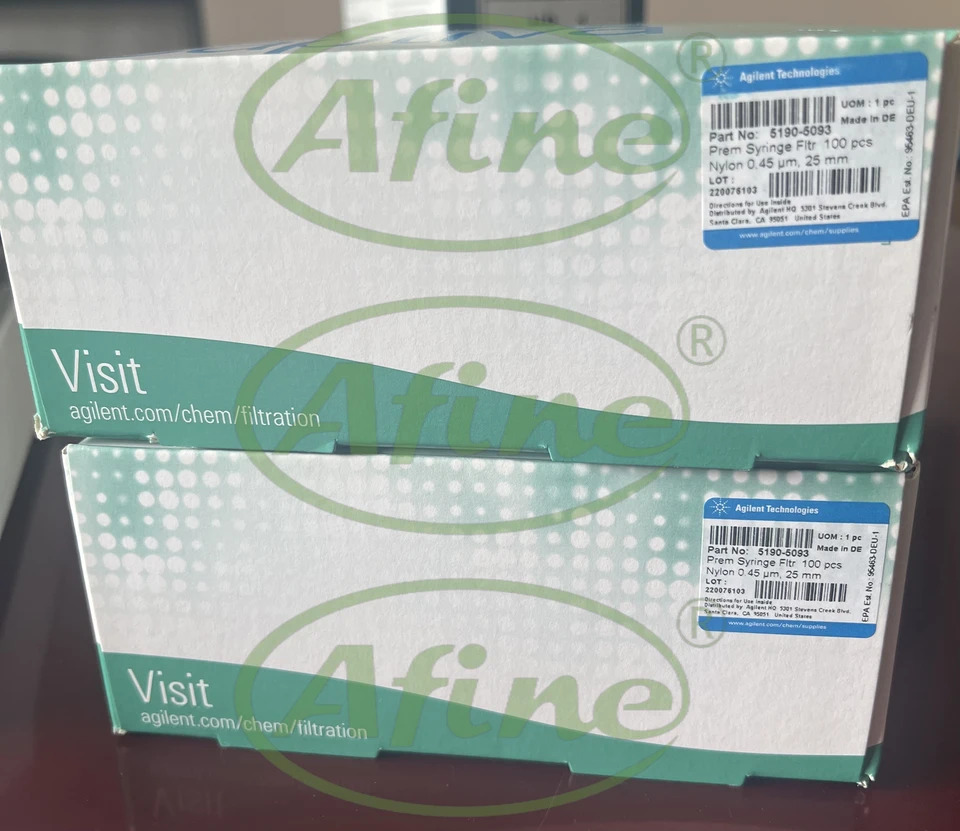 AFINE Agilent Captiva 니들 필터 폴리프로필렌 쉘 셀룰로오스 RC 멤브레5190-51085190-50935190-5088