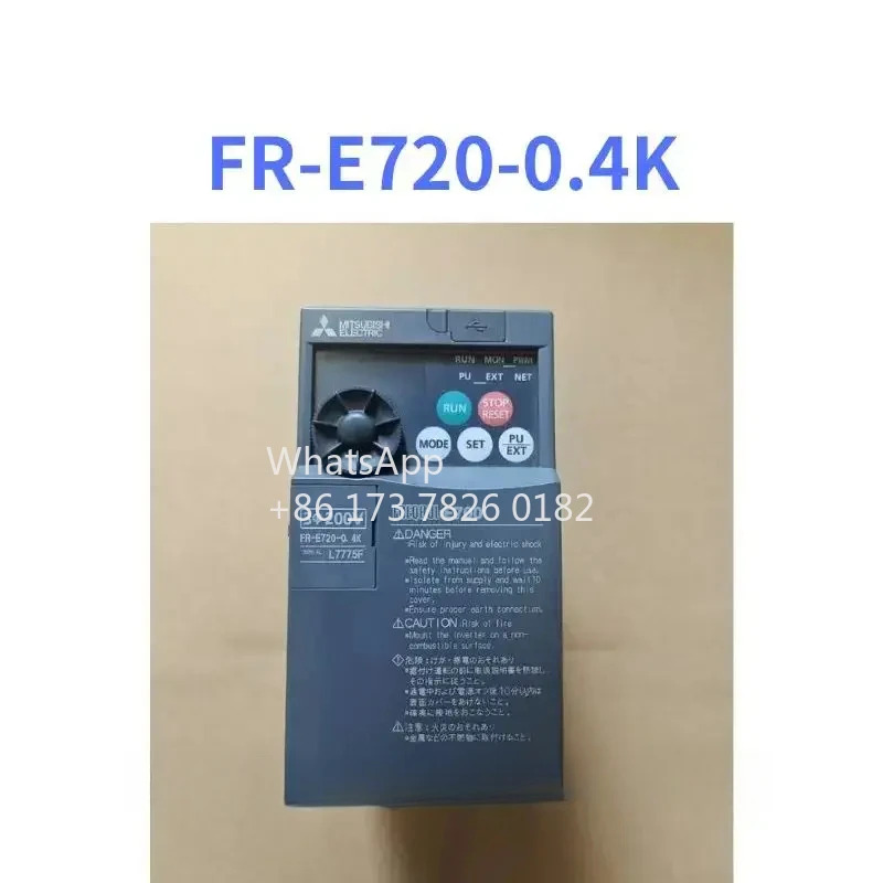 FR-E720-0.4K 리퍼 인버터 0.4kW 기능 OK